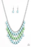 Paparazzi Accessories - Delhi Diva - Blue Necklace