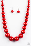 Paparazzi Accessories - Effortlessly Everglades - Red Necklace