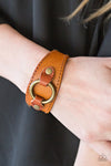 Western Wrangler - Brown Bracelet