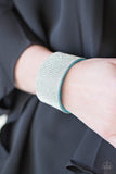 Paparazzi Accessories  - Roll With The Punches - Blue Bracelet