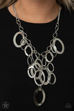 A Silver Spell - Silver Necklace - Paparazzi Accessories (Blockbuster)