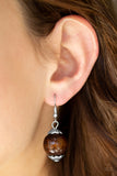 Paparazzi Accessories  -  Earth Goddess Necklace & Gorgeously Grounded Bracelet Red (Complete Set $10.00)