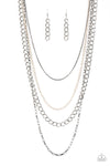 Paparazzi Accessories  -  Metro Metal - Multi Link Necklace