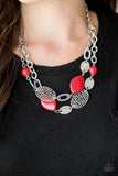 Second Nature - Red Necklace