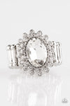 Paparazzi Accessories - Castle Chic - White Ring