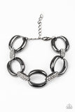 Paparazzi Accessories - Dont Forget Whos Boss! - Black Bracelet