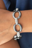 Paparazzi Accessories - Dont Forget Whos Boss! - Black Bracelet