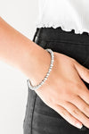 Paparazzi Accessories - Seven Figure Fabulous - Black Bracelet