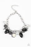 Paparazzi Accessories - Love Doves - Black Bracelet