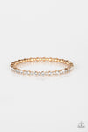 Paparazzi Accessories  - Seven Figure Fabulous - Gold Bling Bracelet