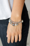 Paparazzi Accessories  -  More Amour - Silver Bracelet