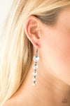 Paparazzi Accessories  - Raining Rhinestones - Black Earring