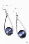 Paparazzi Accessories - Over The Moon - Blue Earring