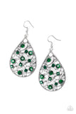 Paparazzi Accessories - Certainly Courtier - Green Earring