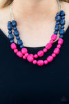 Paparazzi Accessories - Island Excursion - Pink Necklace