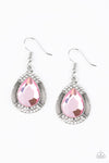 Paparazzi Accessories - Grandmaster Shimmer - Pink Earring