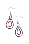 Sassy Sophistication - Purple Earring