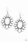 Paparazzi Accessories Fashionista Flavor - White Earring