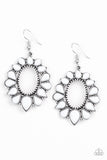 Paparazzi Accessories Fashionista Flavor - White Earring