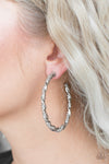 Street Mod - Silver Hoop Earring