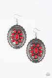 Paparazzi Accessories - Absolutely Apothecary - Red Earring