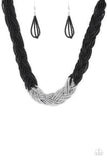 Paparazzi Accessories - Brazilian Brilliance - Black Necklace