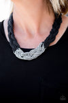 Paparazzi Accessories - Brazilian Brilliance - Black Necklace