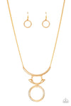 Paparazzi Accessories  - Walk Like An Egyptian - Gold Necklace