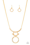 Paparazzi Accessories  - Walk Like An Egyptian - Gold Necklace