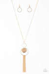 Paparazzi Accessories - Faith Makes All Things Possible - Gold Necklace