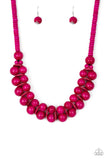 Paparazzi Accessories - Caribbean Cover Girl - Pink Neclace