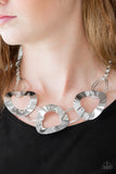 Paparazzi Accessories - Modern Mechanics - Silver Necklace