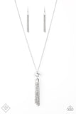 Paparazzi Accessories - Five-Alarm FIREWORK - White Necklace