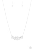 Paparazzi Accessories -  Leading Lady - White Necklace