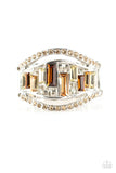 Paparazzi Accessories - Treasure Chest Charm - Brown Ring