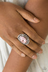 Paparazzi Accessories - Making History - Pink Ring