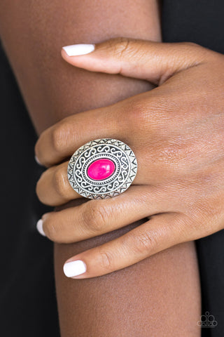 Paparazzi Accessories - Hello, Sunshine - Pink Ring