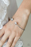 Paparazzi Accessories - New Traditions - White Bracelet