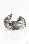 Paparazzi Accessories - Shooting Stars - Gunmetal Bracelet