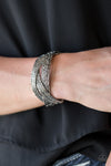 Paparazzi Accessories - Shooting Stars - Gunmetal Bracelet