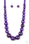 Paparazzi Accessories - Effortlessly Everglades - Purple Necklace