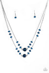 Paparazzi Accessories - Gala Glow - Blue Necklace