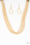 Paparazzi Accessories  - Wide Open Spaces - Gold Necklace