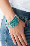 Paparazzi Accessories - Outback Odyssey - Blue Bracelet