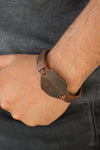 Paparazzi Accessories - Boot Camp - Brown Urban Bracelet