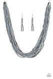 The Show Must CONGO On! - Silver Necklace