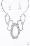 Paparazzi Accessories  - Prime Prowess - Silver Necklace