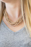 Paparazzi Accessories  - Wide Open Spaces - Brown Necklace