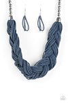 Paparazzi Accessories  - The Great Outback - Blue Necklace