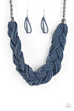 Paparazzi Accessories  - The Great Outback - Blue Necklace